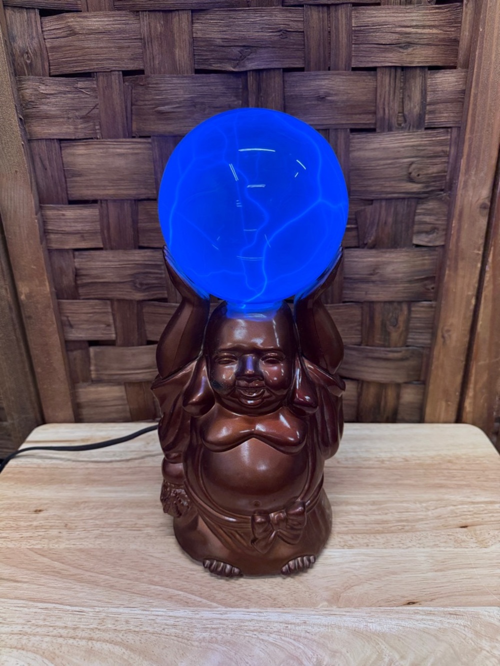 Vintage Lumisource Plasma Buddha Lamp